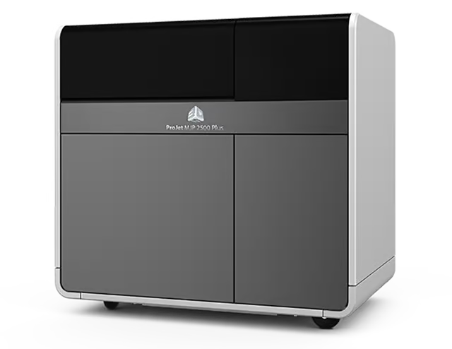 3D Systems MJP2500 high-resolution MultiJet resin 3D printer 